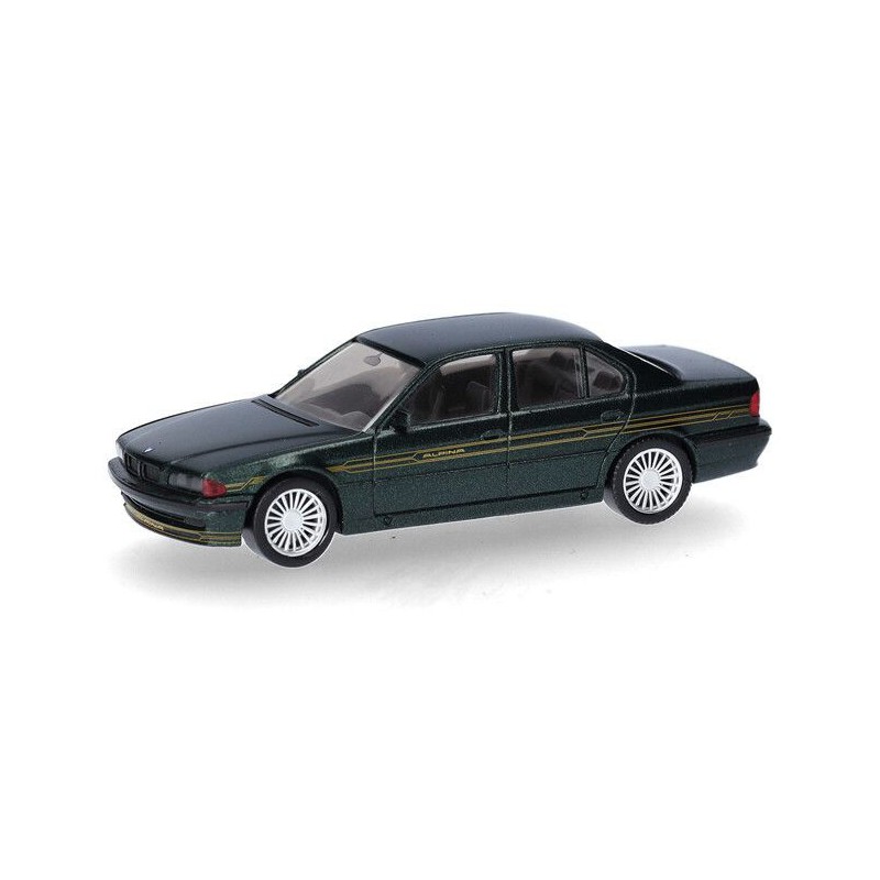 BMW Alpina B12 (E38), (groen metallic) 1:87, Herpa
