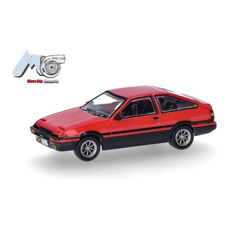 Toyota Corolla AE86 '83, (rood) 1:87, Herpa