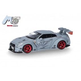 Nissan GTR 35 '07, (grijs) 1:87, Herpa