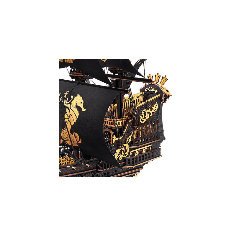 The Seahorse Barque, DIY mechanisch houtwerk, Rokr