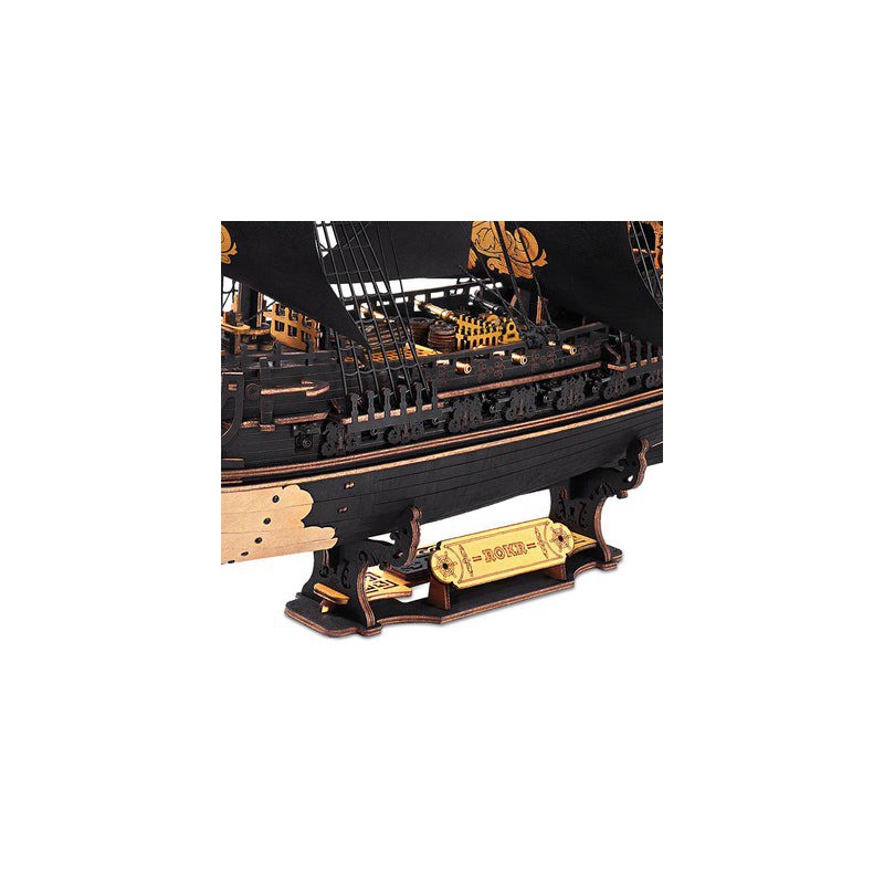 The Seahorse Barque, DIY mechanisch houtwerk, Rokr