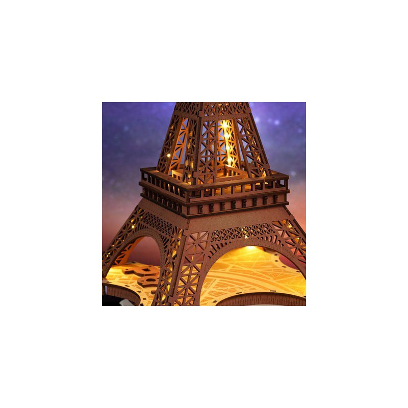 Night of the Eiffel Tower, DIY mechanisch houtwerk, Rolife