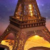 Night of the Eiffel Tower, DIY mechanisch houtwerk, Rolife Night of the Eiffel Tower, DIY mechanisch houtwerk, Rolife