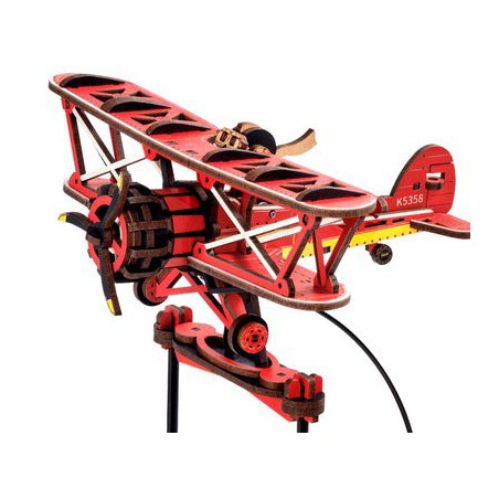 Sky Captain, DIY mechanisch houtwerk, Rokr