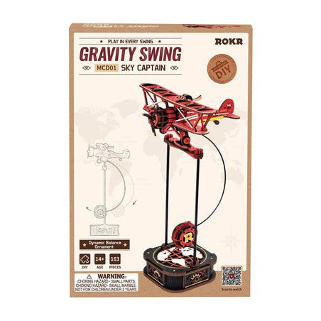 Sky Captain, DIY mechanisch houtwerk, Rokr