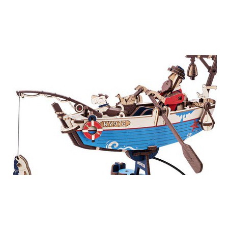 Ocean Fisher, DIY mechanisch houtwerk, Rokr Ocean Fisher, DIY mechanisch houtwerk, Rokr