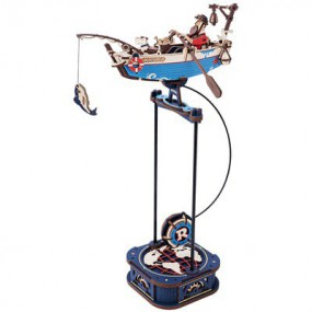 Ocean Fisher, DIY mechanisch houtwerk, Rokr