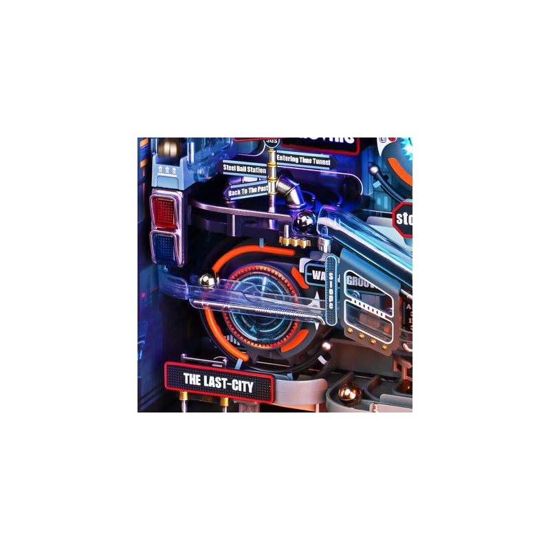 Marble Run The Last City, DIY mechanisch houtwerk knikkerbaan, Rokr