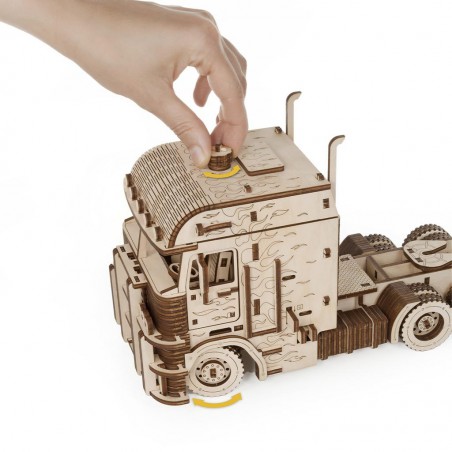Truck Road King, Houten 3D Puzzel, EWA Truck Road King, Houten 3D Puzzel, EWA