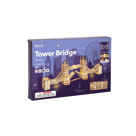 Tower Bridge, DIY mechanisch houtwerk, Rolife