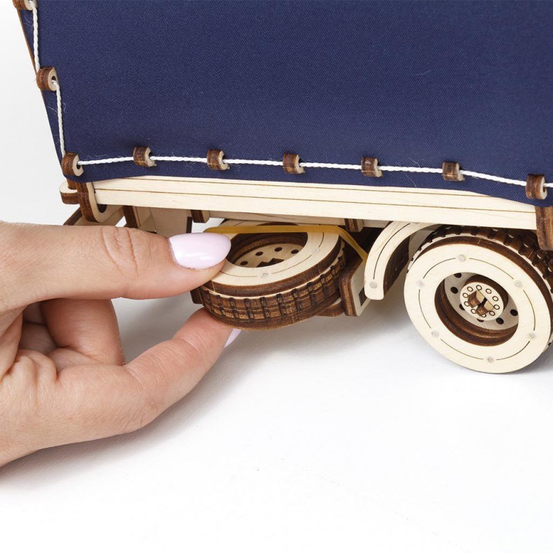 Semitrailer (Truck Road King), Houten 3D Puzzel, EWA