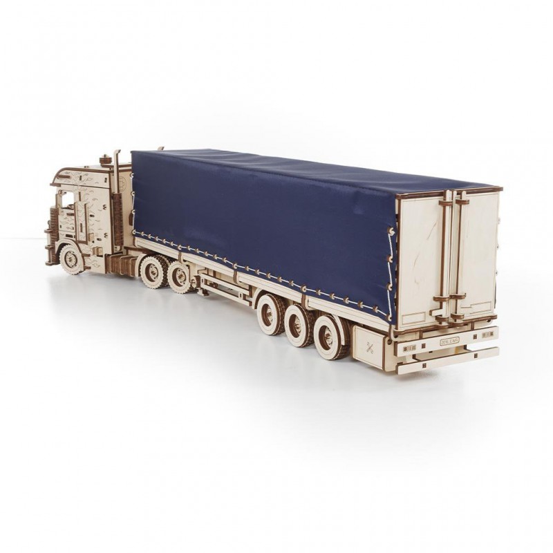 Semitrailer (Truck Road King), Houten 3D Puzzel, EWA