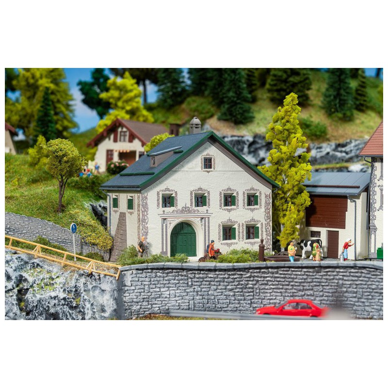 Bündner Huas, Guarda, H0 1:87, Faller