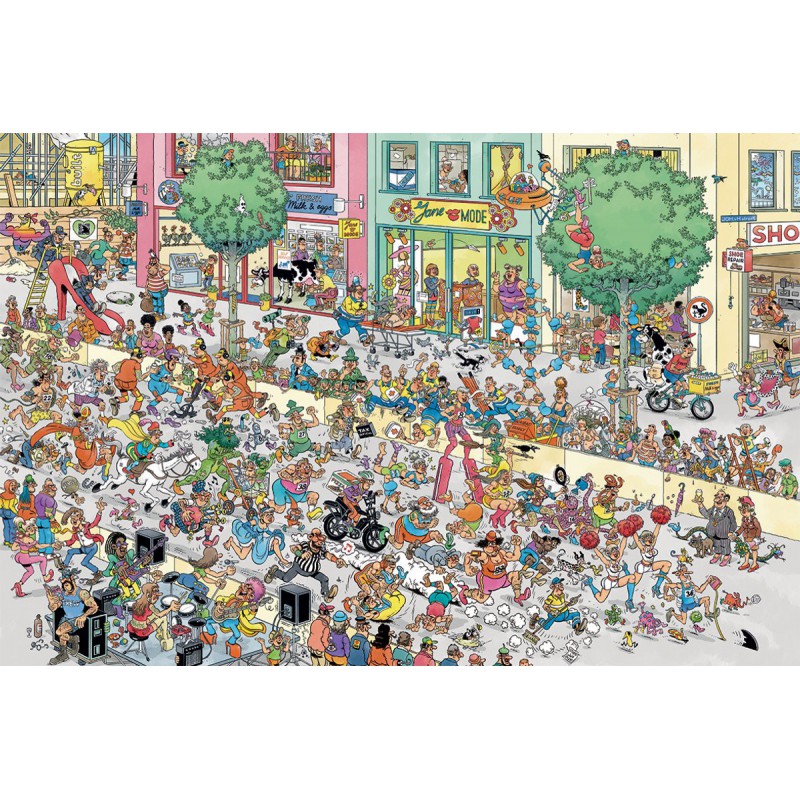 Jan van Haasteren, Een naaldhak te hoog 1500 stukjes, Jumbo