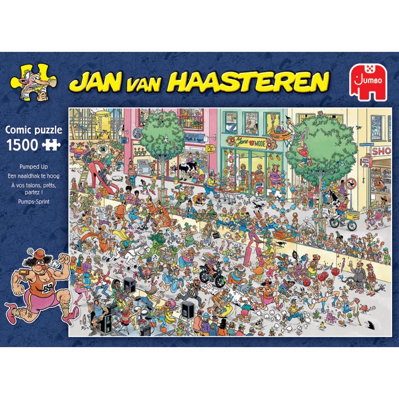 Jan van Haasteren, Een naaldhak te hoog 1500 stukjes, Jumbo