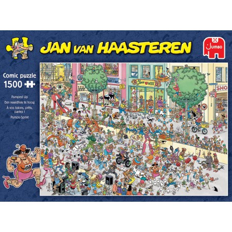 Jan van Haasteren, Een naaldhak te hoog 1500 stukjes, Jumbo