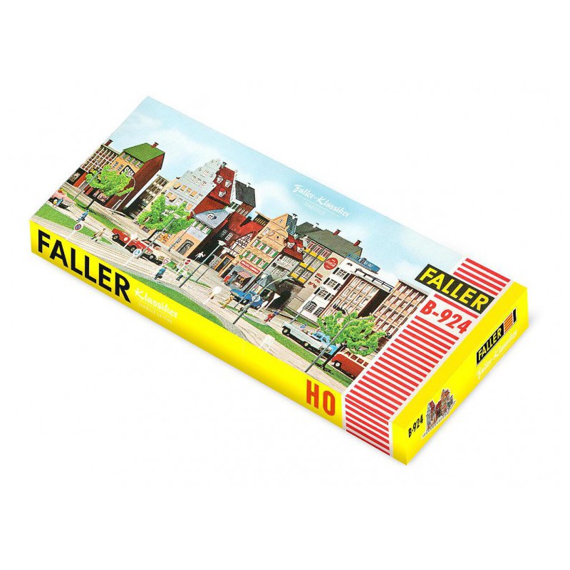 Binnenstadsblok, H0 1:87, Faller