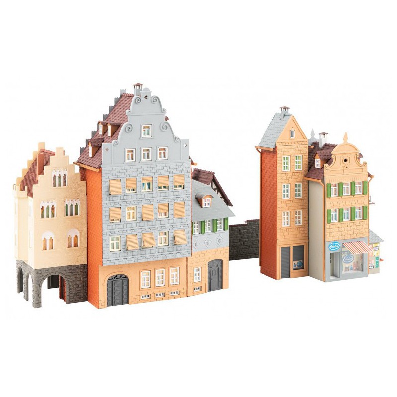 Binnenstadsblok, H0 1:87, Faller