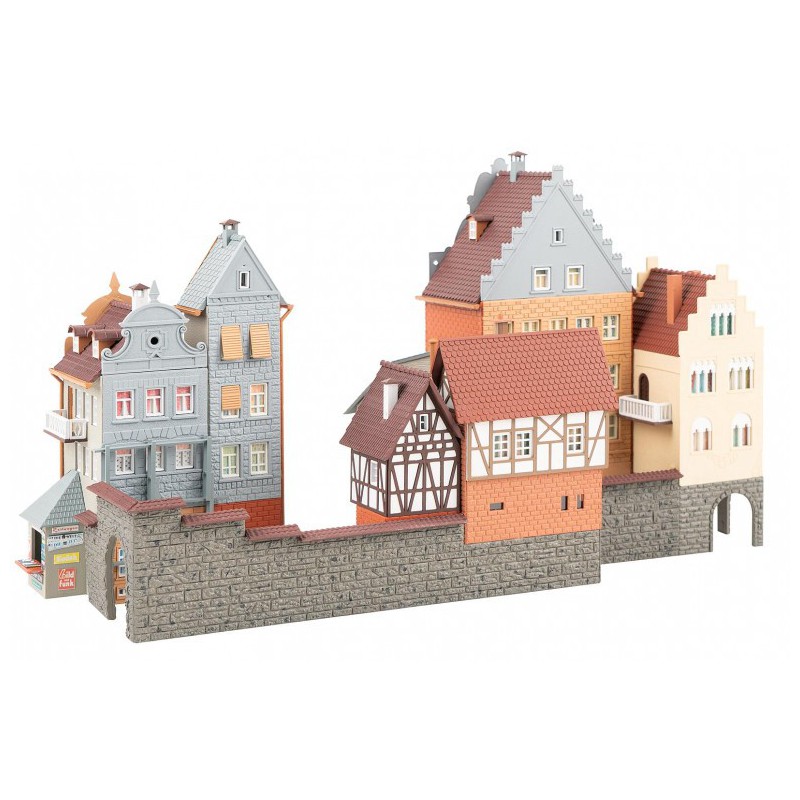 Binnenstadsblok, H0 1:87, Faller