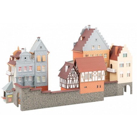 Binnenstadsblok, H0 1:87, Faller