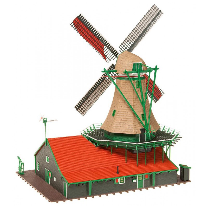 Windmolen: De Kat, H0 1:87, Faller