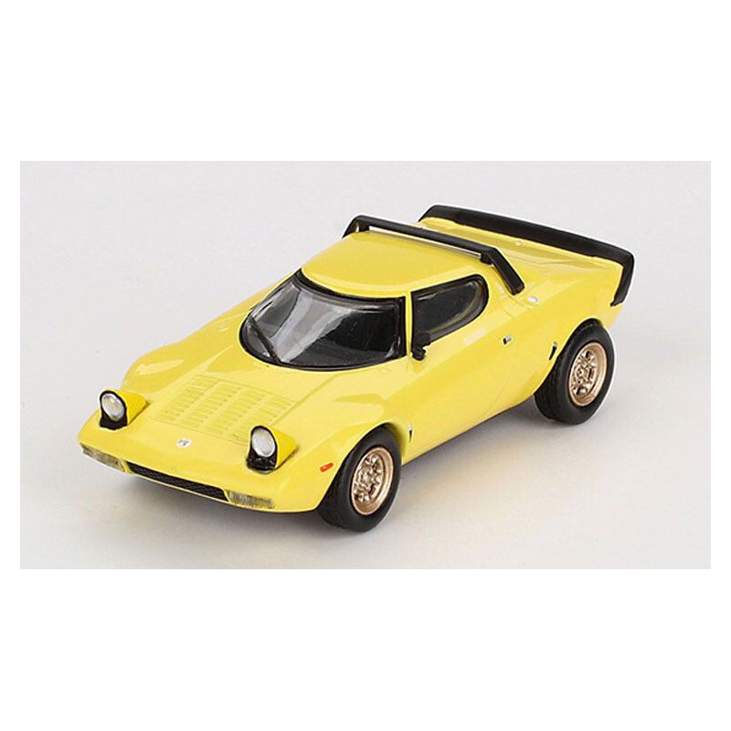 Lancia Stratos HF Stradale Giallo Fly 1975 (Geel) MiniGT (771)
