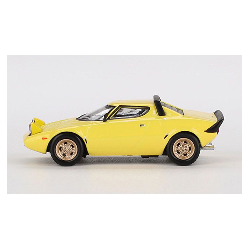 Lancia Stratos HF Stradale Giallo Fly 1975 (Geel) MiniGT (771)