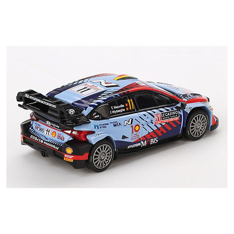 Hyundai I20 N Rally Hybrid WRC Nr11 Monte Carlo winner '24(Blauw) MiniGT (871)
