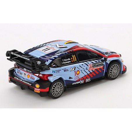 Hyundai I20 N Rally Hybrid WRC Nr11 Monte Carlo winner '24(Blauw) MiniGT (871)