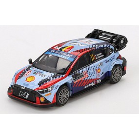 Hyundai I20 N Rally Hybrid WRC Nr11 Monte Carlo winner '24(Blauw) MiniGT (871)