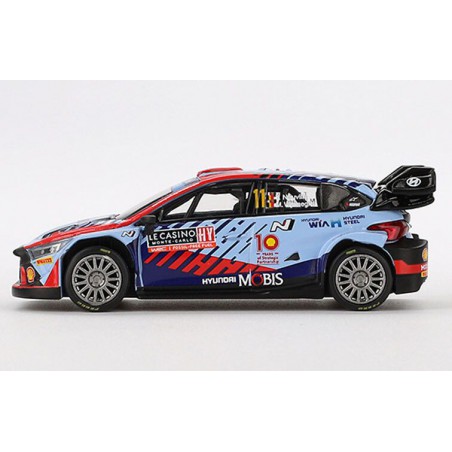 Hyundai I20 N Rally Hybrid WRC Nr11 Monte Carlo winner '24(Blauw) MiniGT (871)