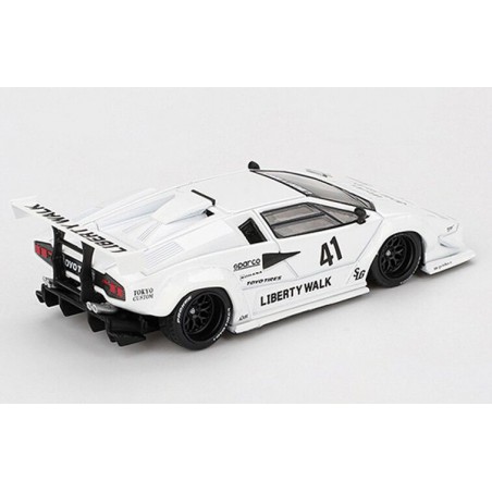 Lamborghini Countach LB-Works Nr41 Tokyo Auto Salon '24 (Wit) MiniGT (966)
