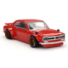 Nissan Skyline GT-R (KPGC10) Kaido Street V1 '69 1:64, Mini GT