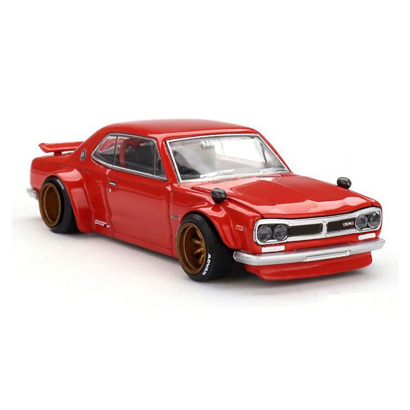 Nissan Skyline GT-R (KPGC10) Kaido Street V1 '69 1:64, Mini GT