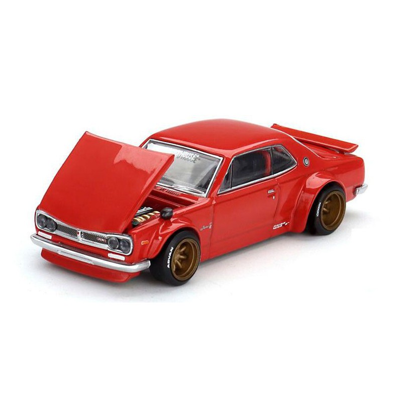 Nissan Skyline GT-R (KPGC10) Kaido Street V1 '69 1:64, Mini GT