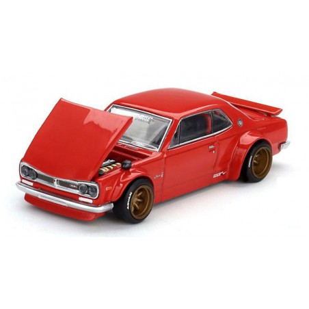 Nissan Skyline GT-R (KPGC10) Kaido Street V1 '69 1:64, Mini GT
