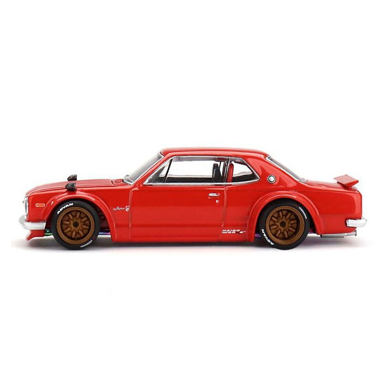 Nissan Skyline GT-R (KPGC10) Kaido Street V1 '69 1:64, Mini GT