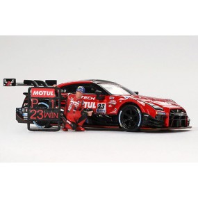 Nissan GT-R (R35) Motul Autech Nr23 Suzuka Nr1 '21 Met Matsuda 1:64, Mini GT(875)