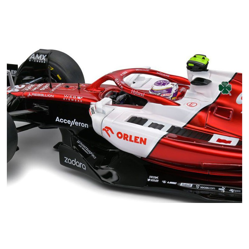 Alfa Romeo C42 Nr24 Z. Guanyu Emilia Romagna F1 GP '22 - 1:18 - Solido