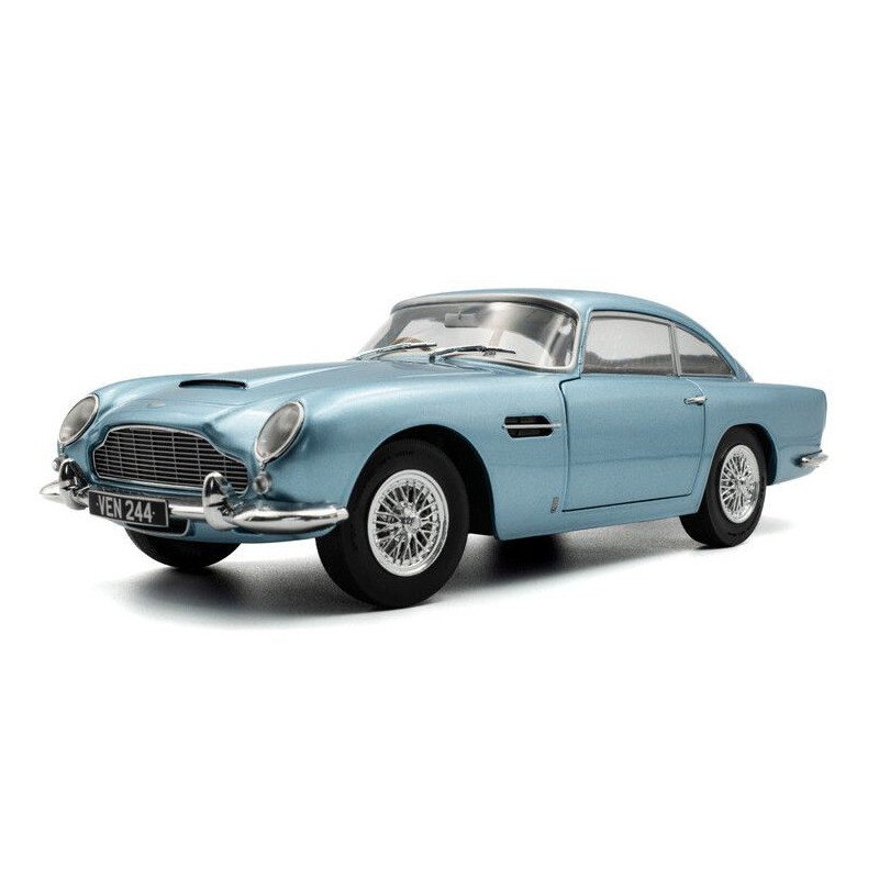 Aston Martin DB5 '64, (Blauw Metallic) - 1:18 - Solido