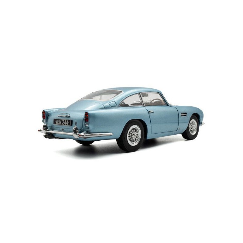 Aston Martin DB5 '64, (Blauw Metallic) - 1:18 - Solido