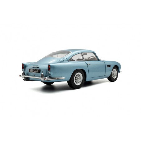 Aston Martin DB5 '64, (Blauw Metallic) - 1:18 - Solido