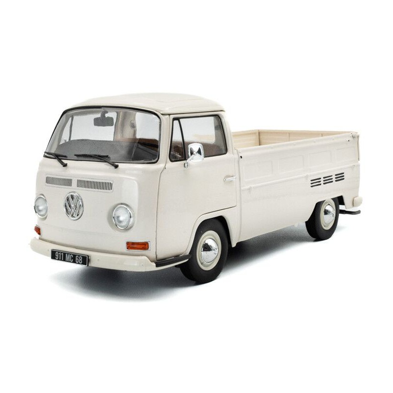 VW T2 Pick up '68, (Wit) - 1:18 - Solido