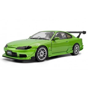 Nissan Silvia S15 Spec-R Aero Solido Works '99, (Groen) - 1:18 - Solido