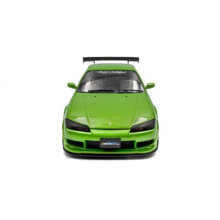 Nissan Silvia S15 Spec-R Aero Solido Works '99, (Groen) - 1:18 - Solido