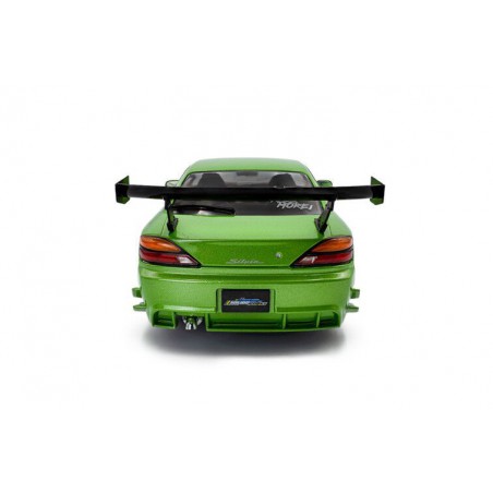 Nissan Silvia S15 Spec-R Aero Solido Works '99, (Groen) - 1:18 - Solido