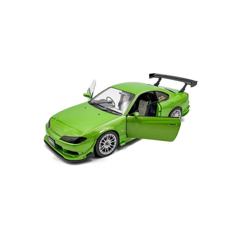 Nissan Silvia S15 Spec-R Aero Solido Works '99, (Groen) - 1:18 - Solido