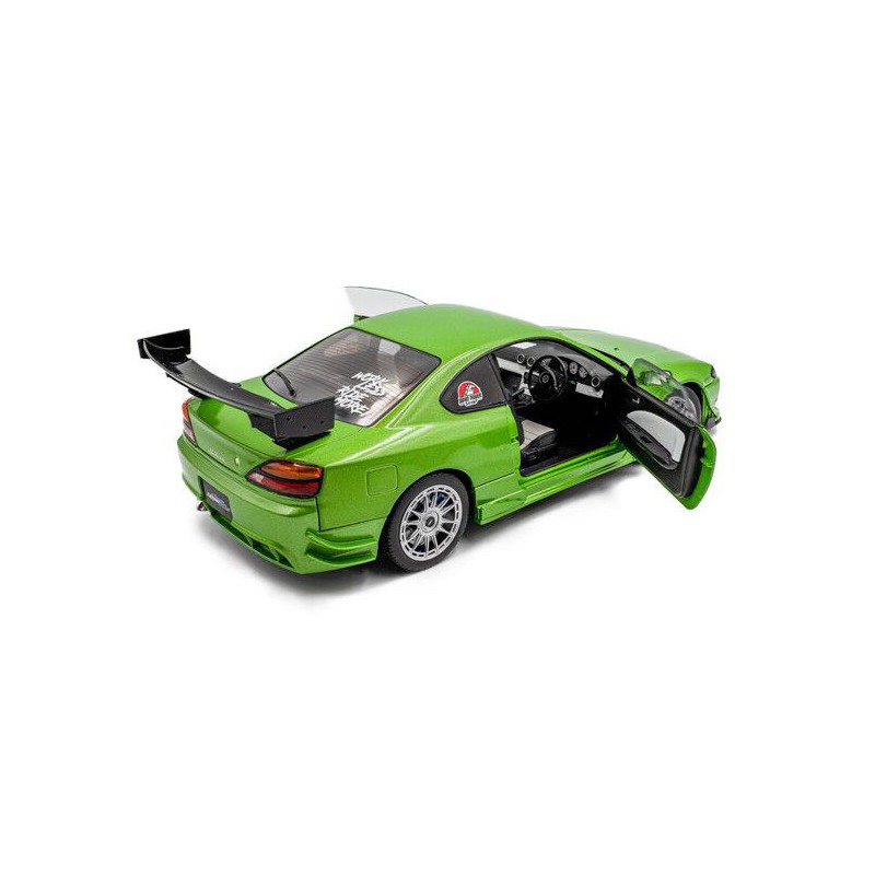 Nissan Silvia S15 Spec-R Aero Solido Works '99, (Groen) - 1:18 - Solido