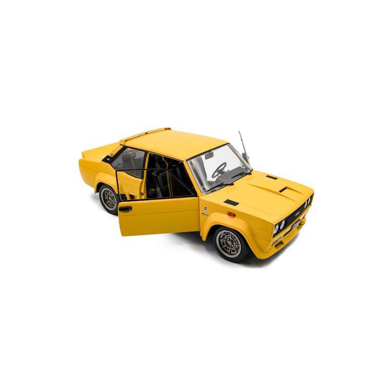 Fiat 131 Abarth '80 (Geel) - 1:18 - Solido