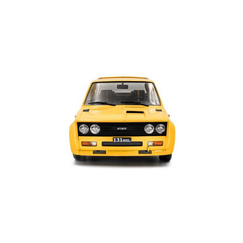 Fiat 131 Abarth '80 (Geel) - 1:18 - Solido
